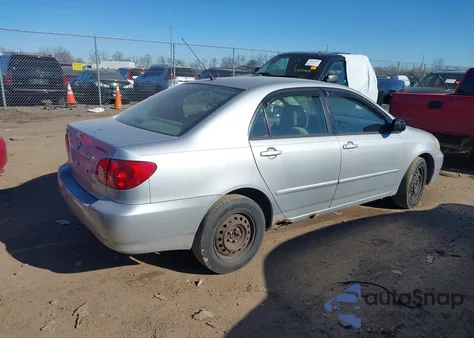 2005 Toyota Corolla Le from USA, damaged, VIN JTDBR32E952053588